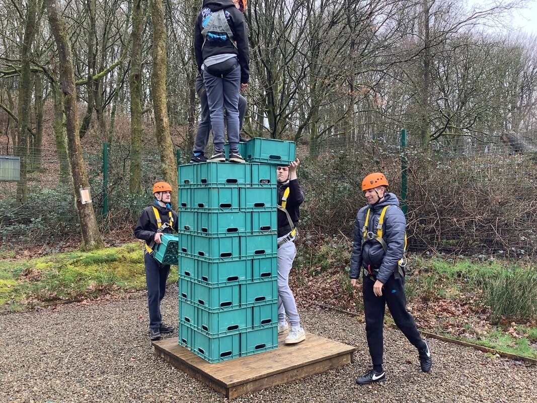 Image of KS5 C - Crate Stacking Activity 