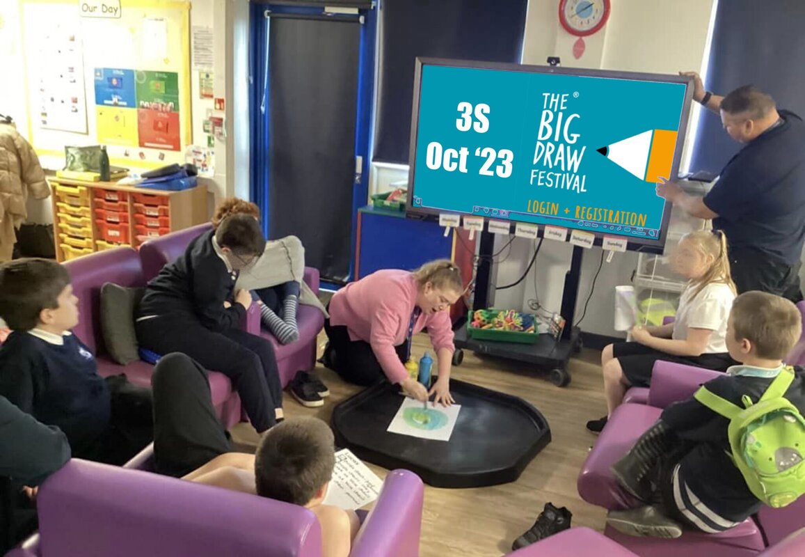 Mrs Seery’s class have been learning about The Big Draw Festival and read the story ‘The Dot’